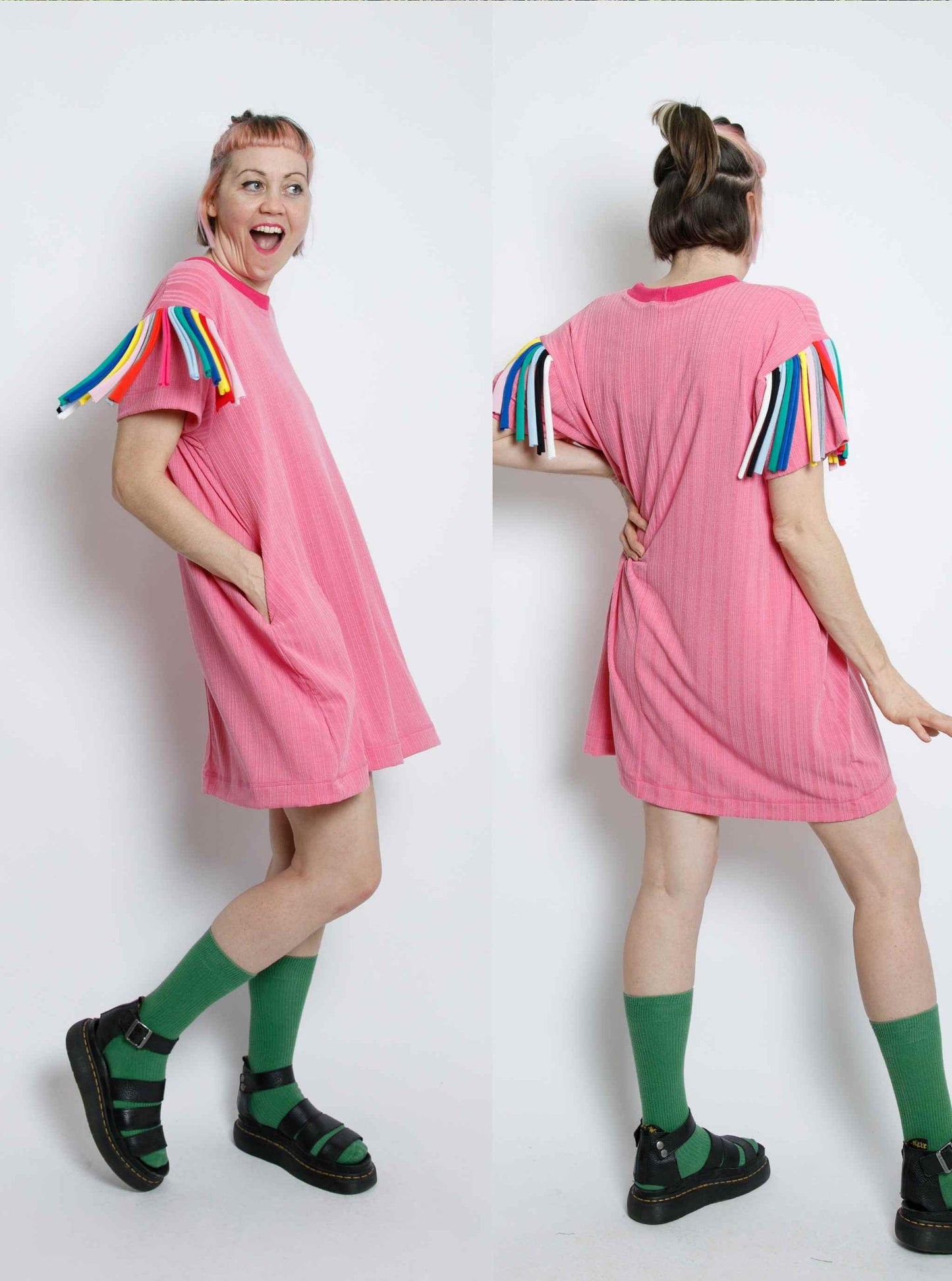 MTO- Whitney Create Dress - Pink