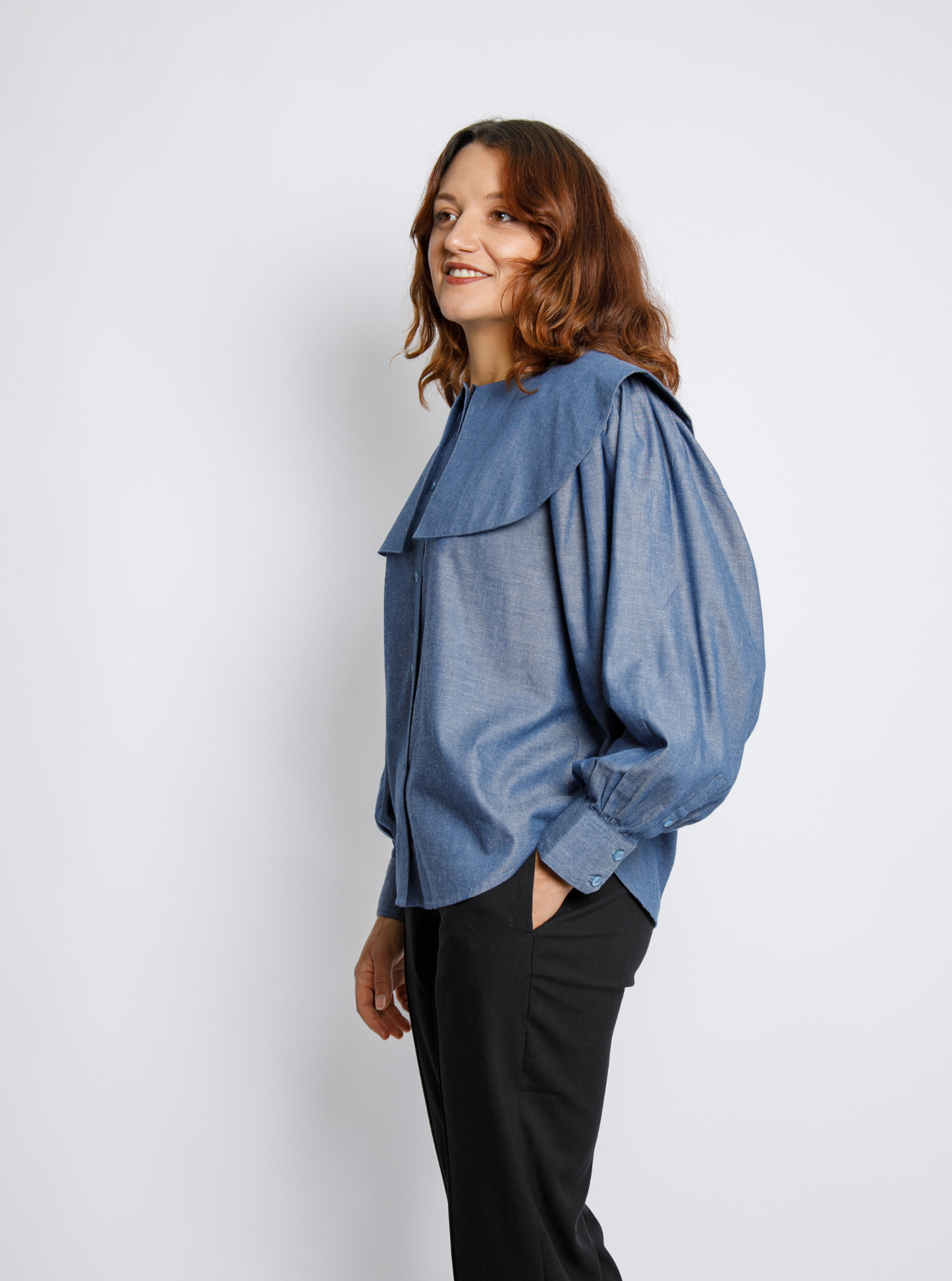 RTW - Lizzie Shirt - Blue Chambray
