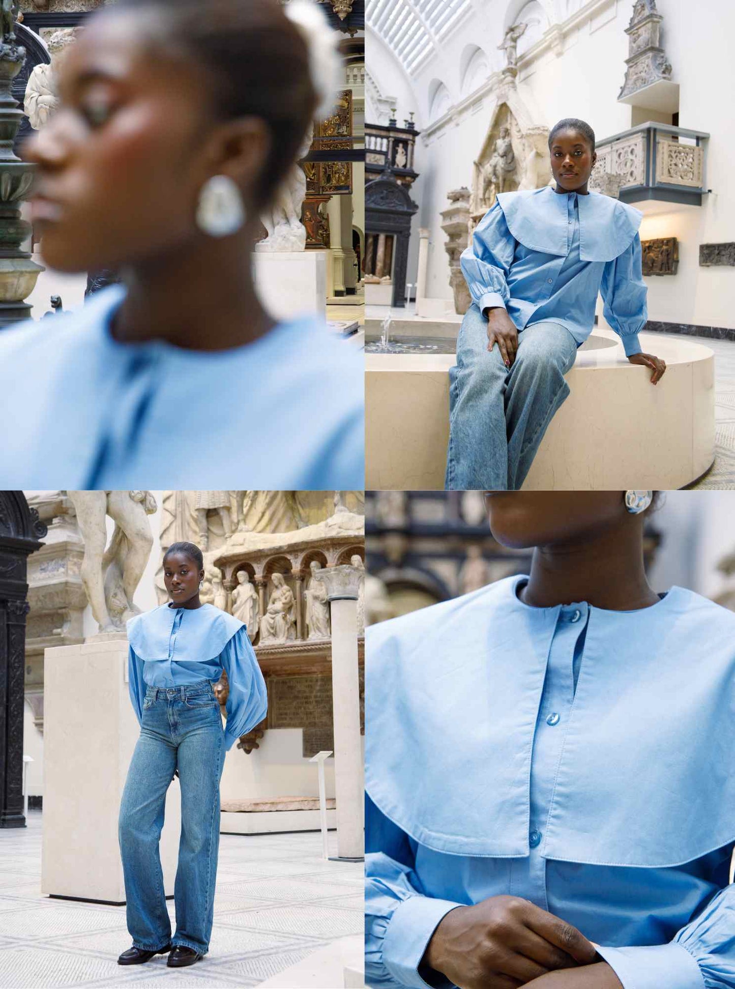 RTW - Eliza Shirt - Sky Blue