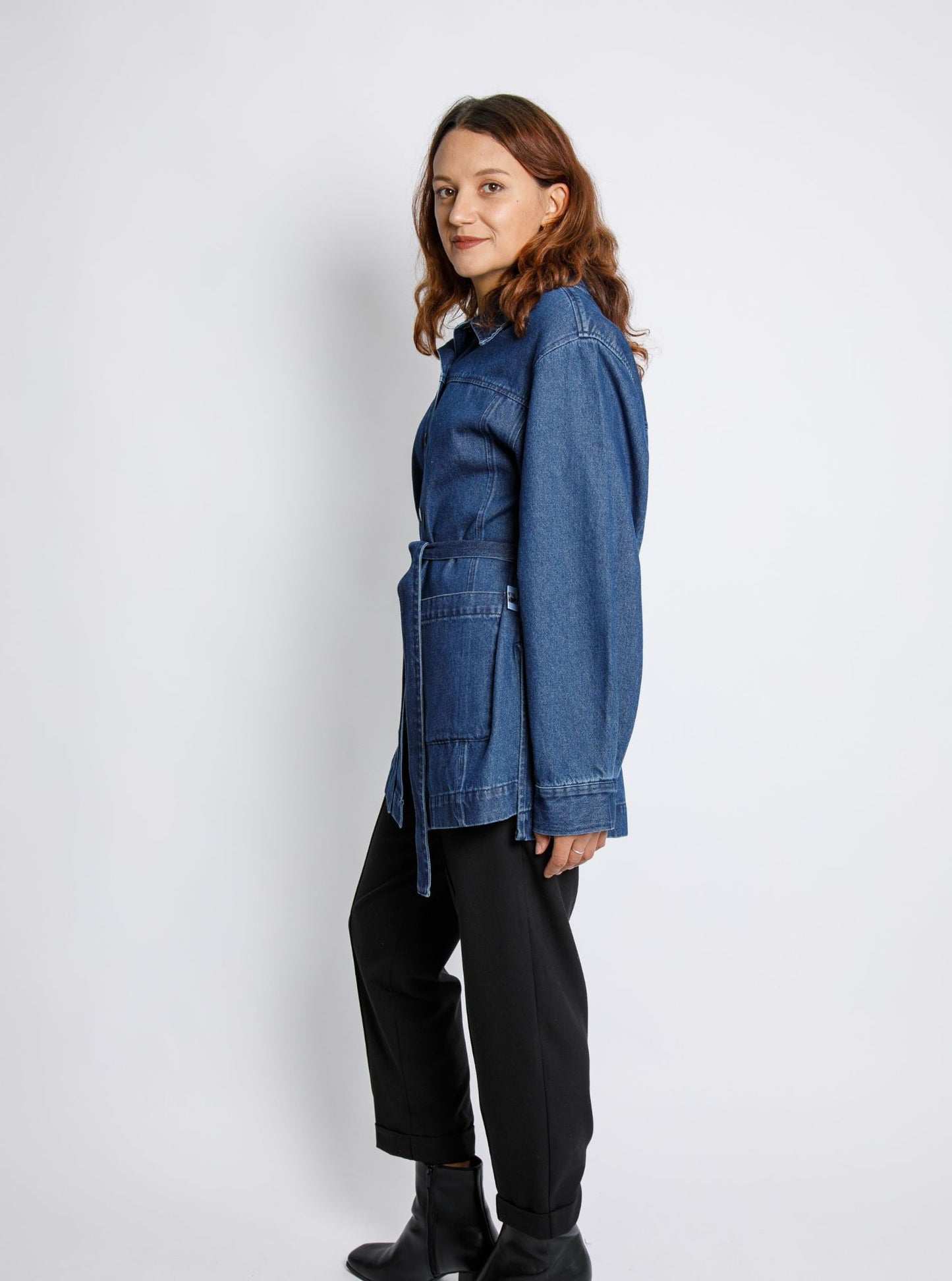 RTW - Larkin Shacket - Indigo
