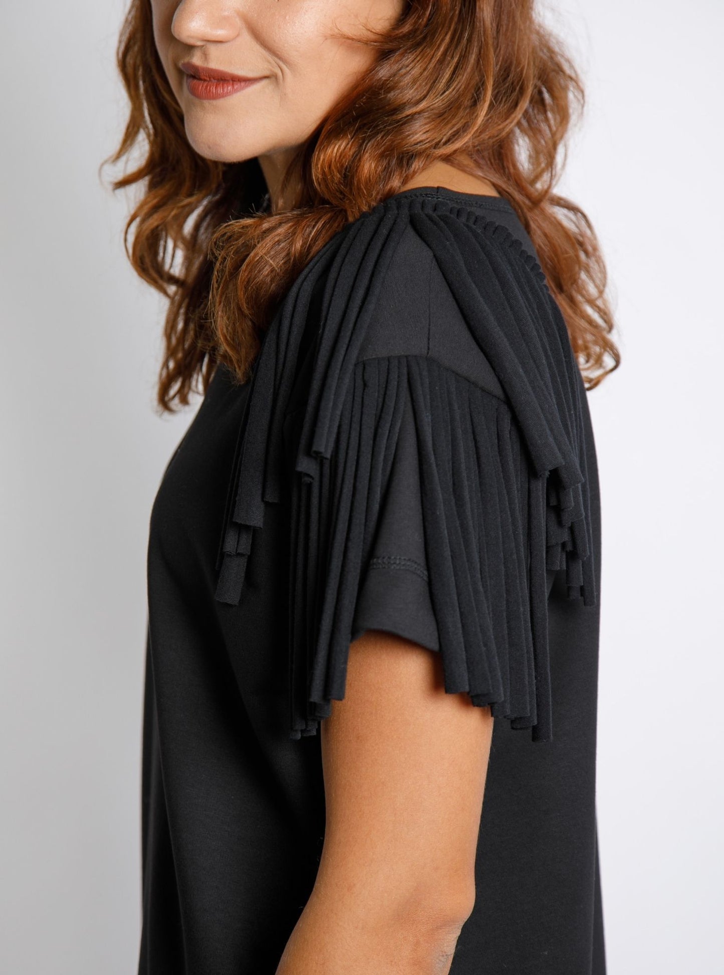 MTO - Block Phoenix Dress - Black
