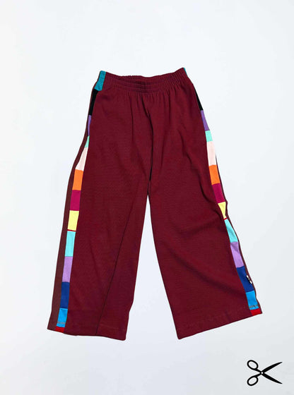 MTO - Chloe Serge Trousers- Deep Red