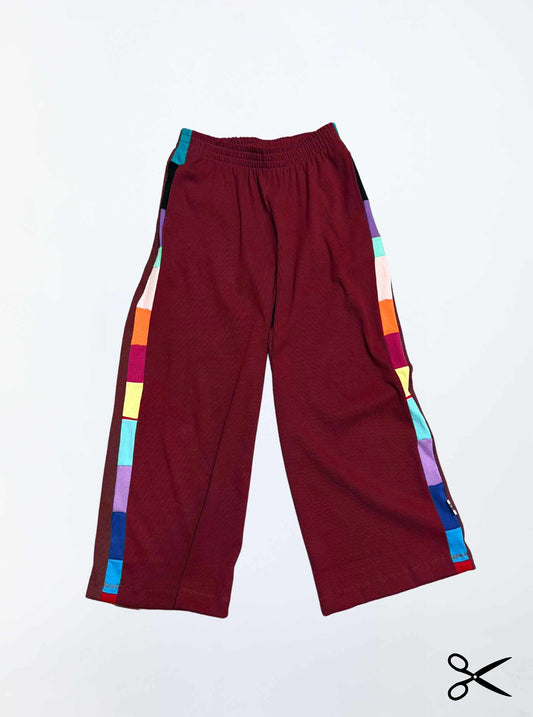 MTO - Chloe Serge Trousers- Deep Red