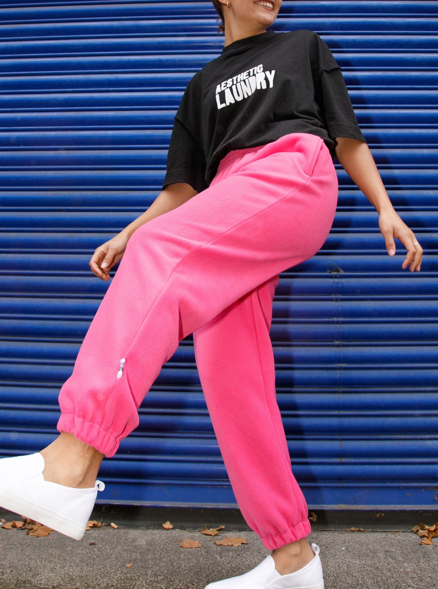 RTW - Fleece Joggers - Hot Pink