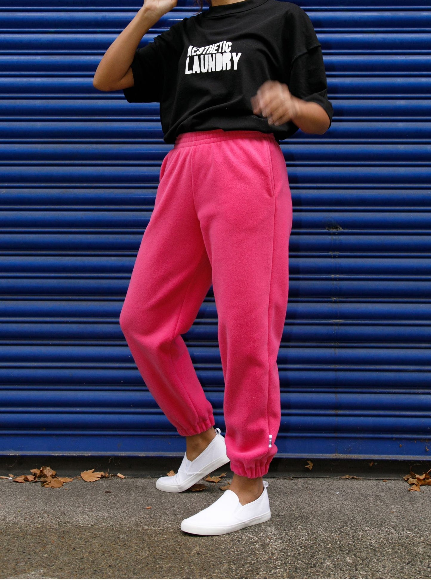 RTW - Fleece Joggers - Hot Pink