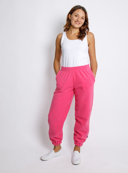 RTW - Fleece Joggers - Hot Pink