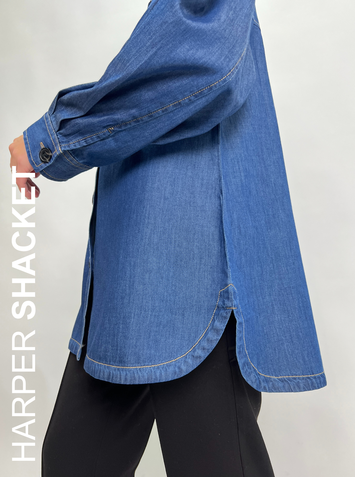 RTW - Harper Shirt - Light Denim