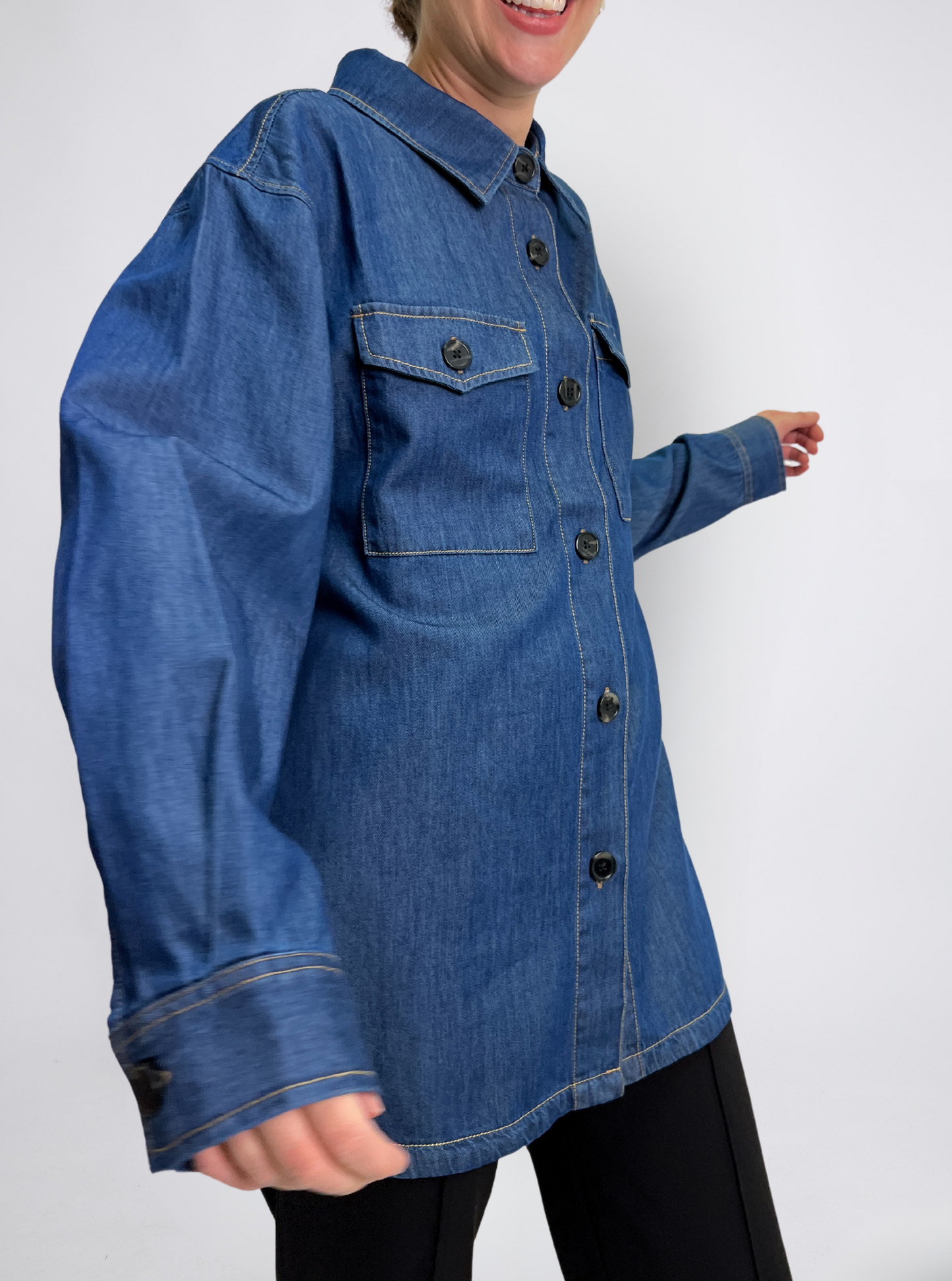 RTW - Harper Shirt - Light Denim