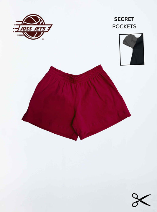 MTO - Jets Shorts - Deep Red
