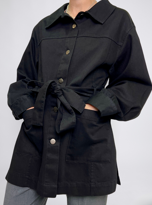 RTW - Larkin Shacket - Black