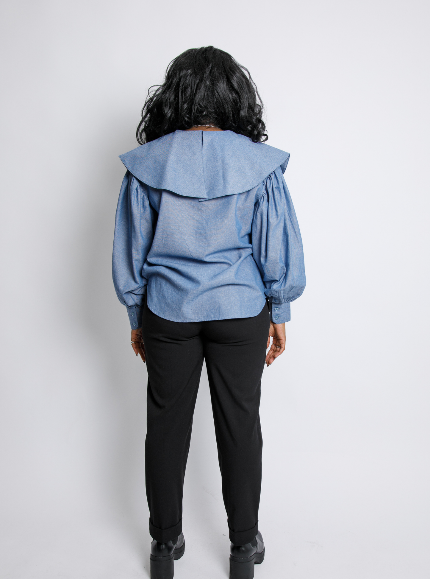 RTW - Lizzie Shirt - Blue Oxford