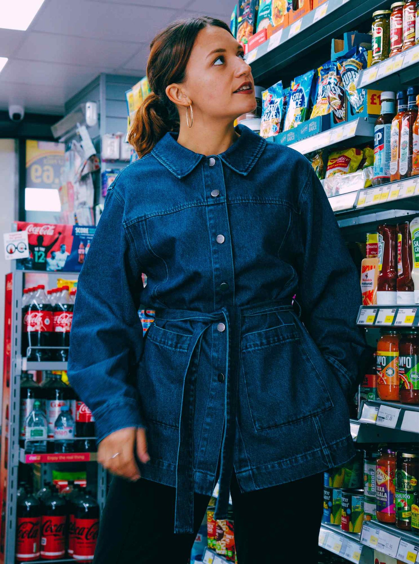 RTW - Larkin Shacket - Indigo