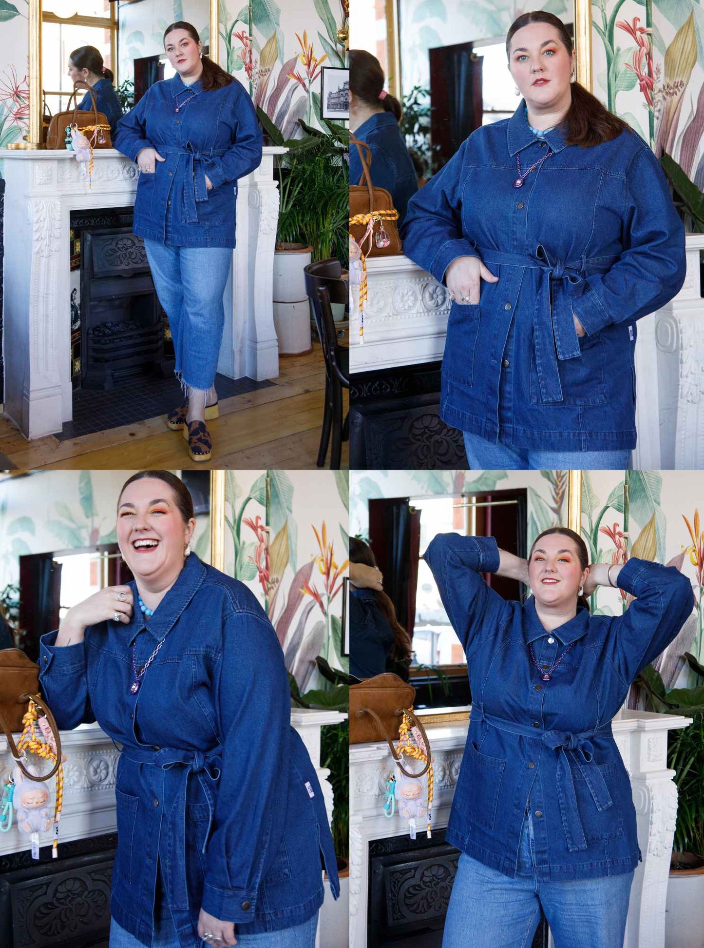 RTW - Larkin Shacket - Indigo