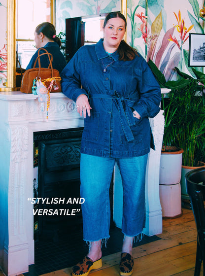 RTW - Larkin Shacket - Indigo