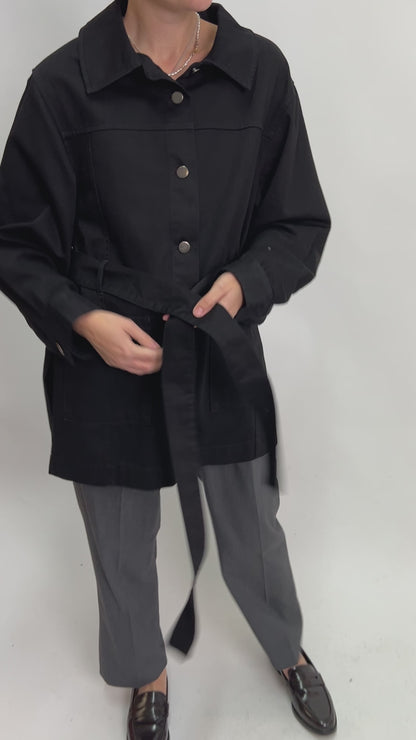 RTW - Larkin Shacket - Black